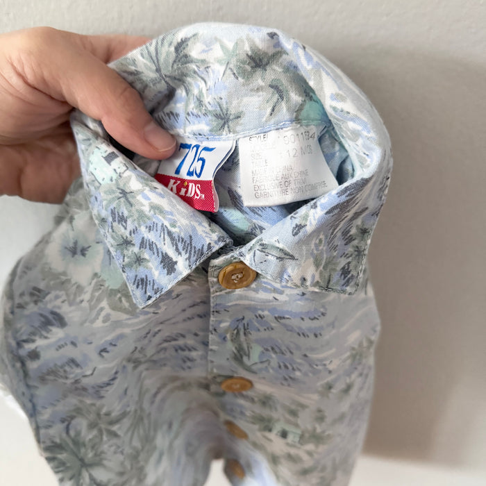 725 kids / Aloha shirt / 12M