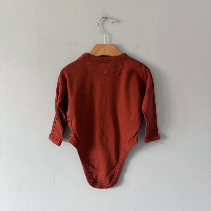 BR Baby / Brown onesie / 12-18M
