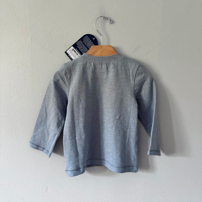 Hatley / Blue long sleeve / 18-24M - New with tag