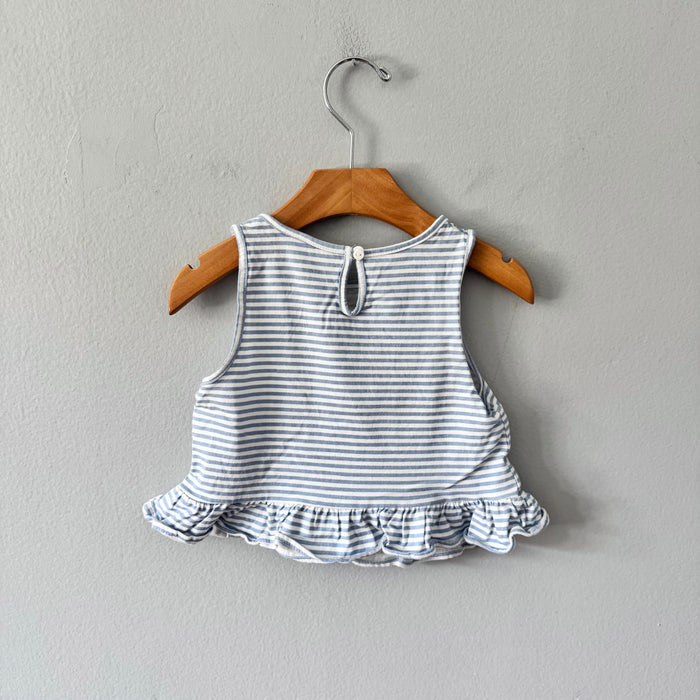 H&M / Bluey stripe tank top / 2-4Y