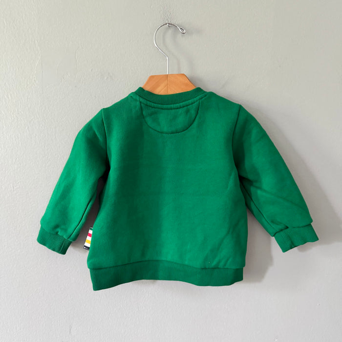 Hudson's bay / Green sweatshirt / 12-18M