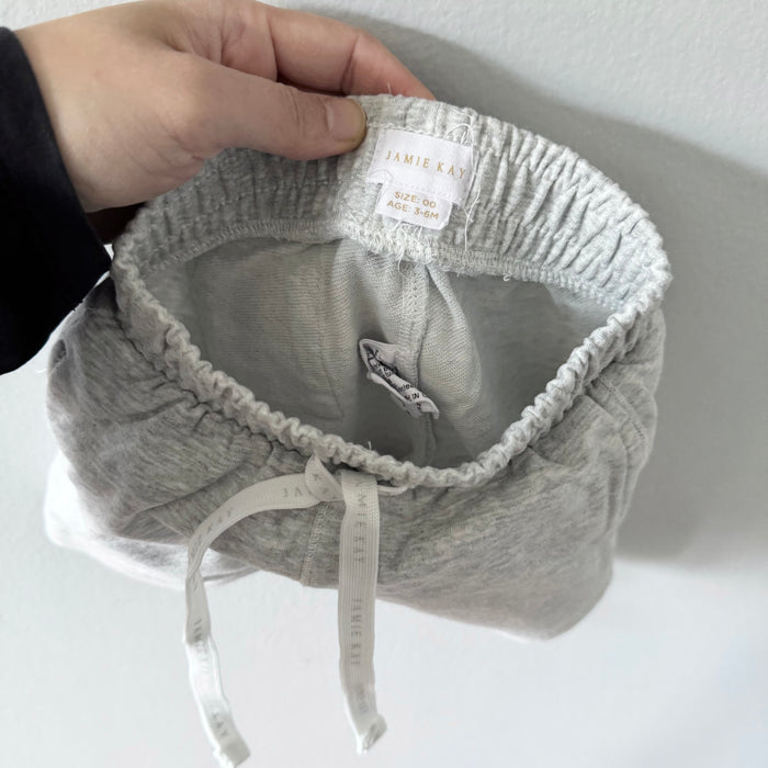 Jamie Kay / Light grey short pants / 3-6M