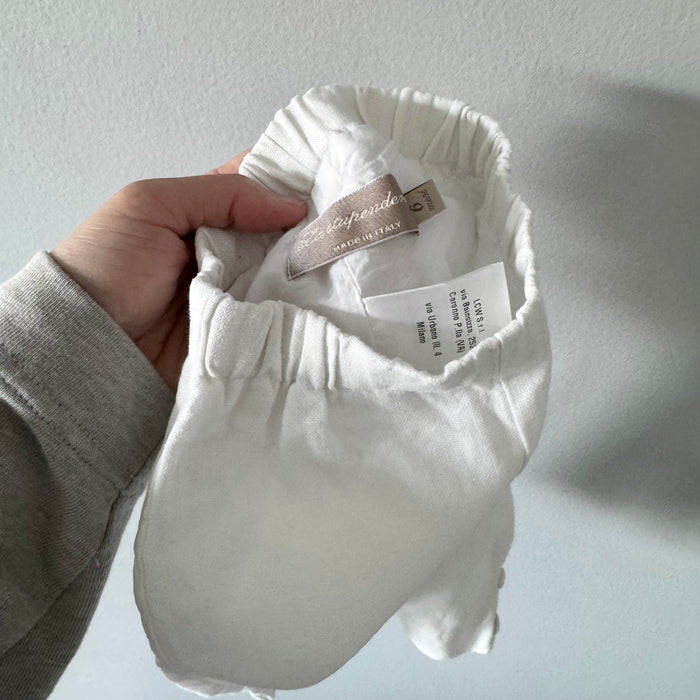 La stupenderia / White linen pants / 6M