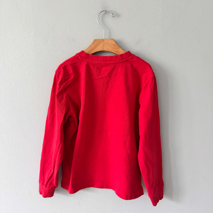 Marvel x NBA / Red long sleeve shirt / 6Y