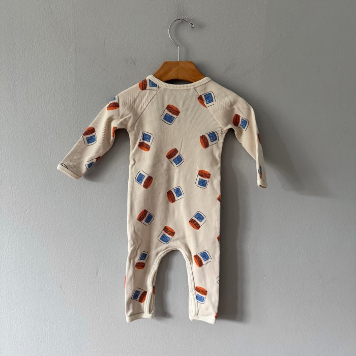 m(h)ome wear / Ribbed romper / 6-9M