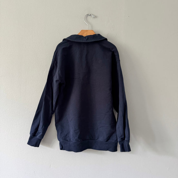 Miles the label / Navy crew with collar / 10Y
