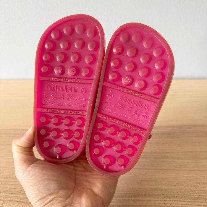 Mini Melissa / Pink sandals / US8 - #1