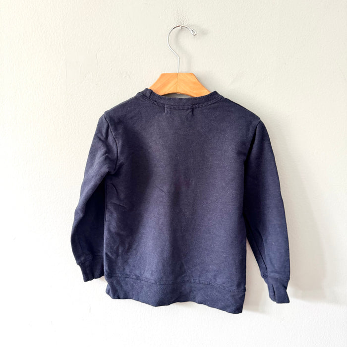 Os & Oakes / Navy crew top / 3T