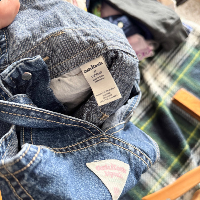 Oshkosh / Denim overall skirt / 4T