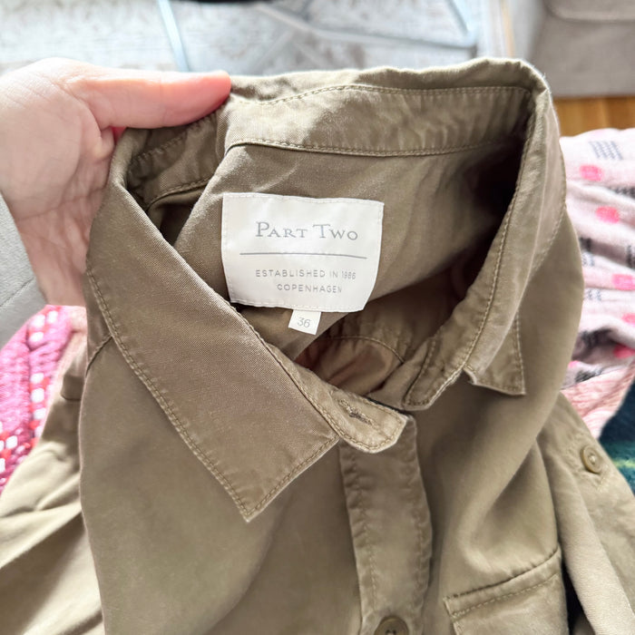 Part Two / Lyocell shirt dress / 36