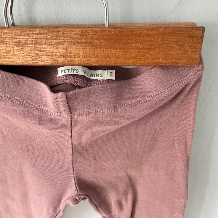 Petits Vilains / Brown leggings / 2-3Y