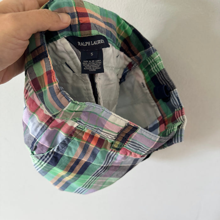 Polo Ralph Lauren / Green cotton shorts / 5Y