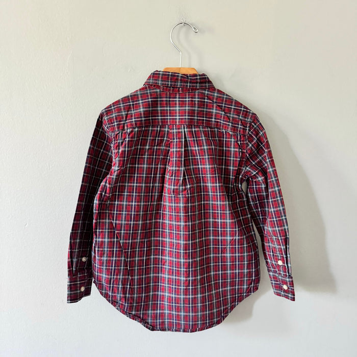 Polo Ralph Lauren / Red checked shirt / 5Y