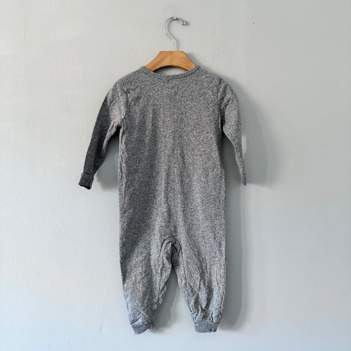 Roots / Salt and pepper romper / 12-18M