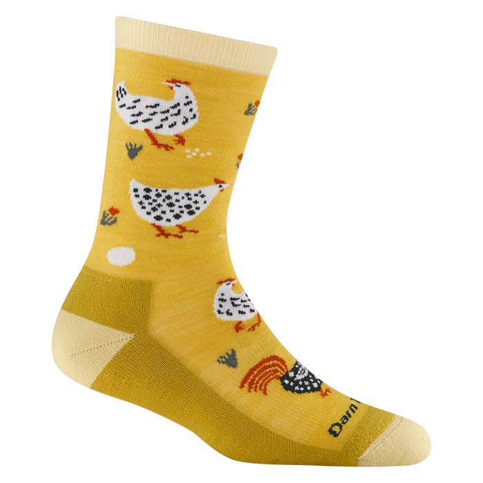 WOMEN'S 6114 MOTHER CLUCKER CREW LIGHTWEIGHT WITH CUSHION