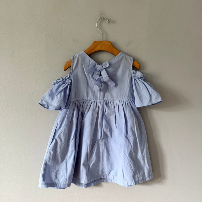 Zara / Blue blouse dress / 5Y
