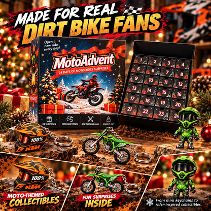 MotoAdvent 24 Days Motocross Dirt Bike Advent Calendar 🏍️