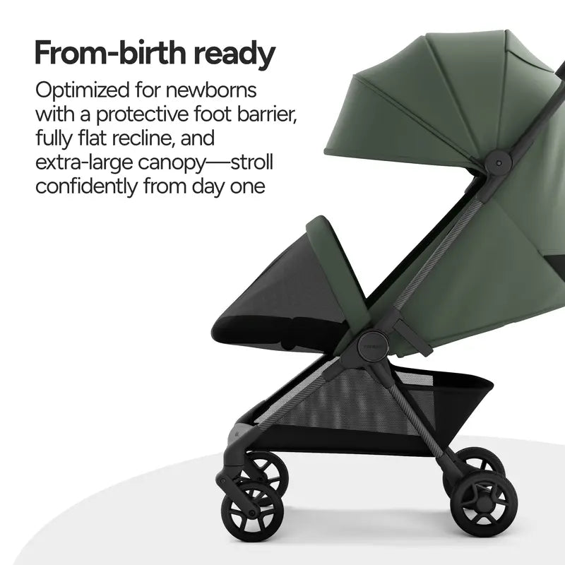 11.5 lbs Lightweight Travel Stroller - One-Second Auto Fold