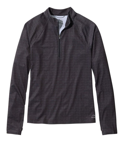 Access Trail Quarter Zip Pullover Long Sleeve Print Women's Regular