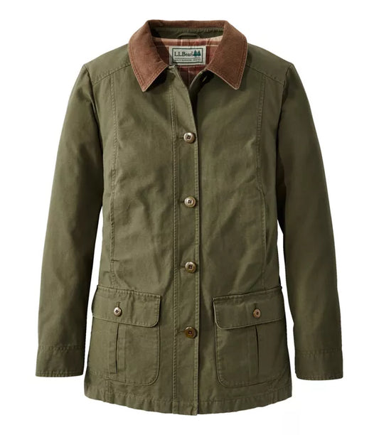 Adirondack Barn Coat Flannel Lined Women's Regular