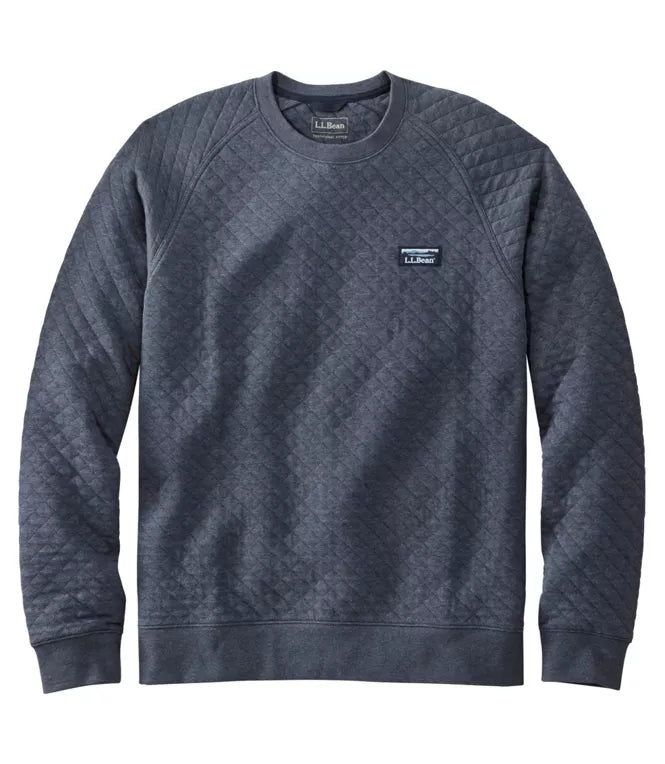 Bean's Quilted Crewneck Men's Regular