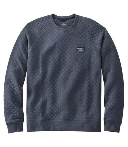 Bean's Quilted Crewneck Men's Regular