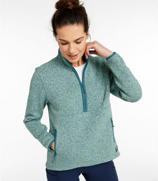Bean's Sweater Half Zip Pullover Women's Regular
