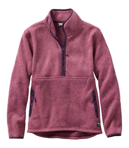 Bean's Sweater Half Zip Pullover Women's Regular