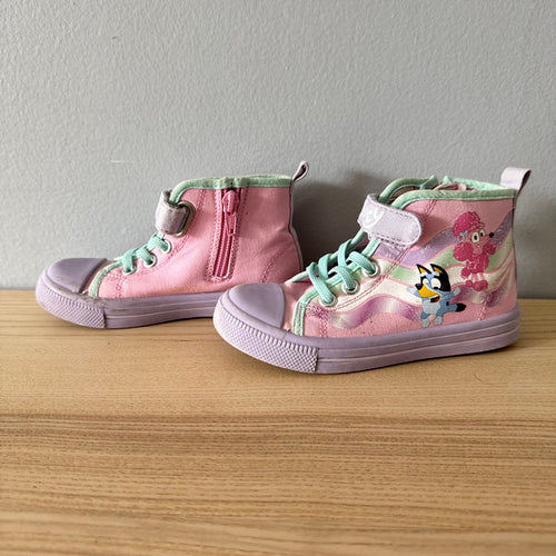 Bluey / Pink sneaker / US8