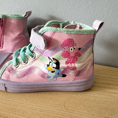 Bluey / Pink sneaker / US8