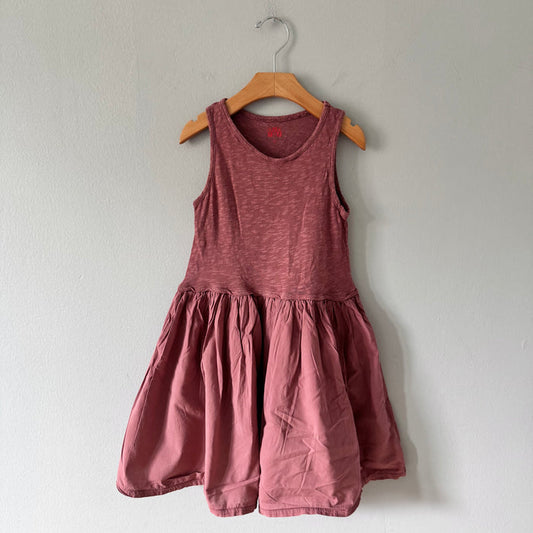 Bonton / Brown tank dress / 8Y