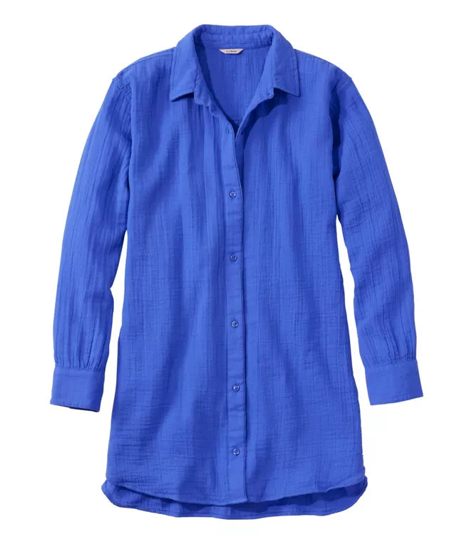 Cloud Gauze Cover-Up Shirt Women's Regular