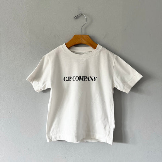 C.P. Company / White T-shirt / 4Y