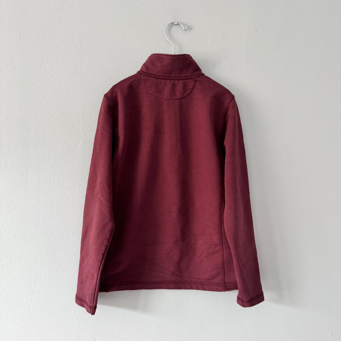 Crewcuts / Burgundy performance top / 8-9Y