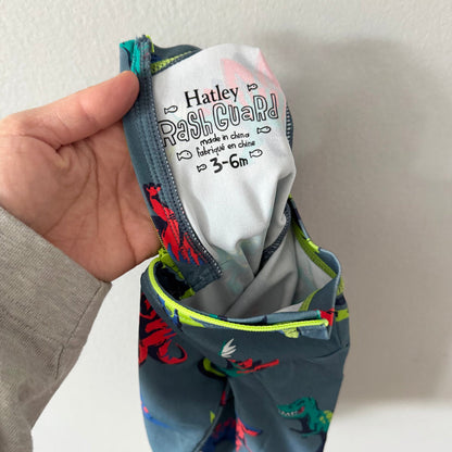 Hatley / Dinosaur rashguard / 3-6M