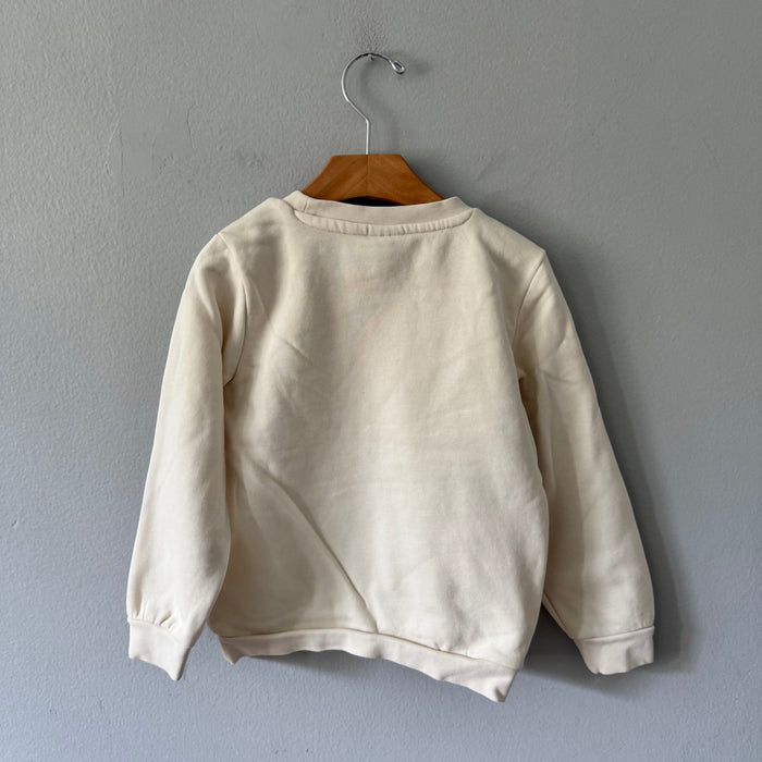 Puma / Ivory sweatshirt / 4-5Y