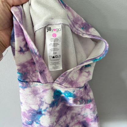 Jill Yoga / Mama & Me Purple hoodie set / 4Y & Women L