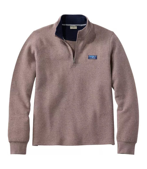 Lakewashed Double-Knit Quarter-Zip Long Sleeve Men's Regular