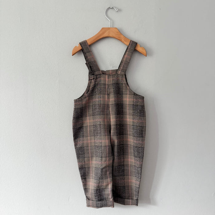 Next / Houndtooth overalls / 12-18M