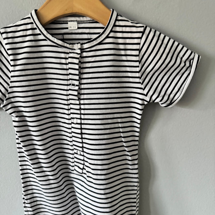 Orcas Lucille / Stripe romper / 18-24M