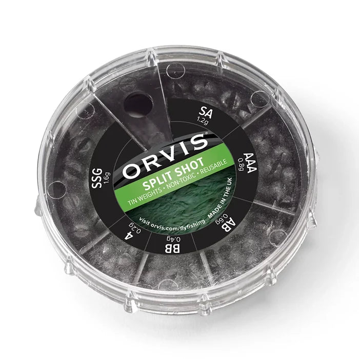 ORVIS SPLIT SHOT ASST - SIZE 6