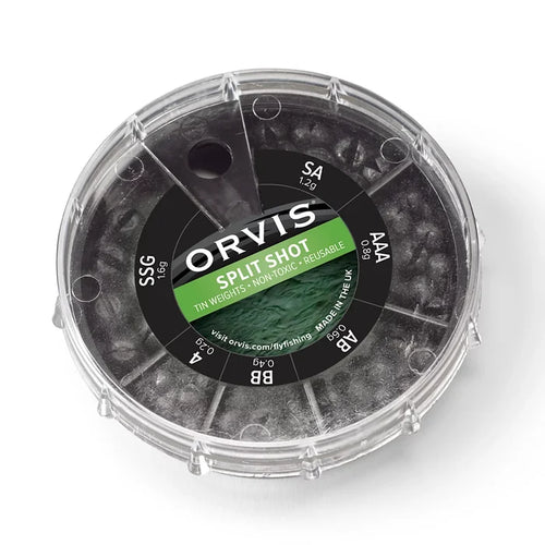 ORVIS SPLIT SHOT ASST - SIZE 6