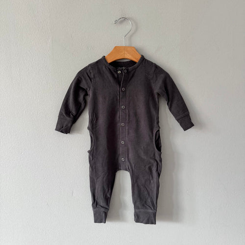 Pehr / Dark grey romper / 3-6M