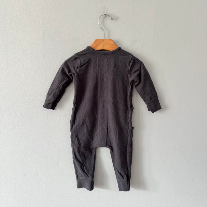 Pehr / Dark grey romper / 3-6M