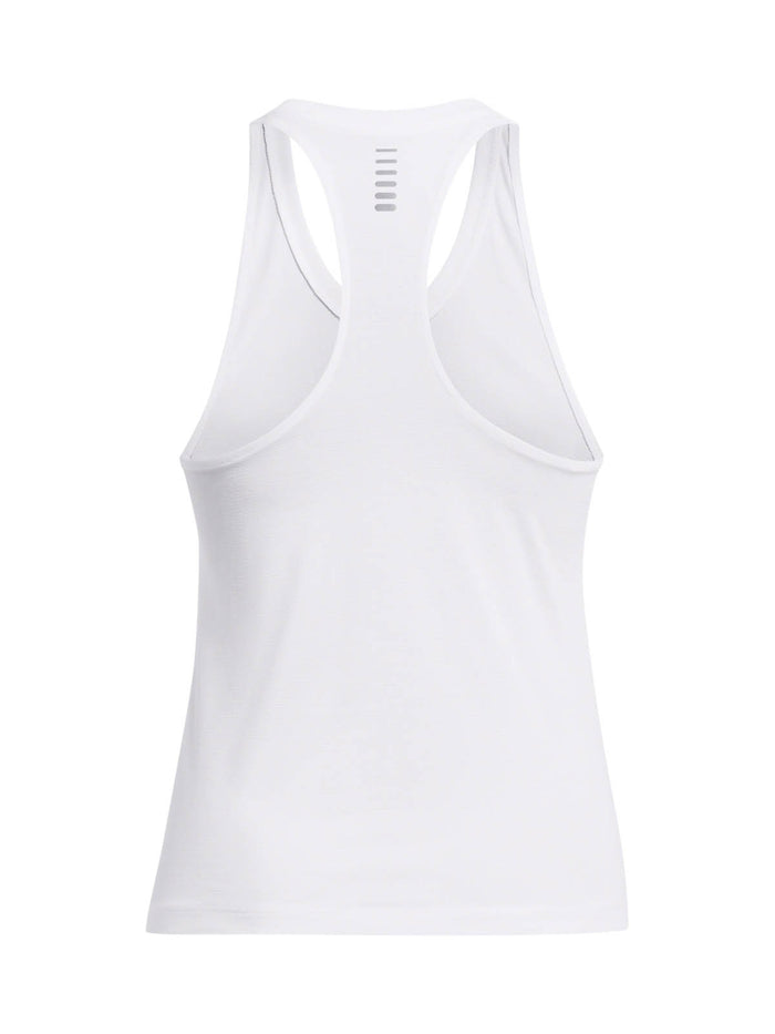 Polera sin mangas de lanzamiento UA para mujer