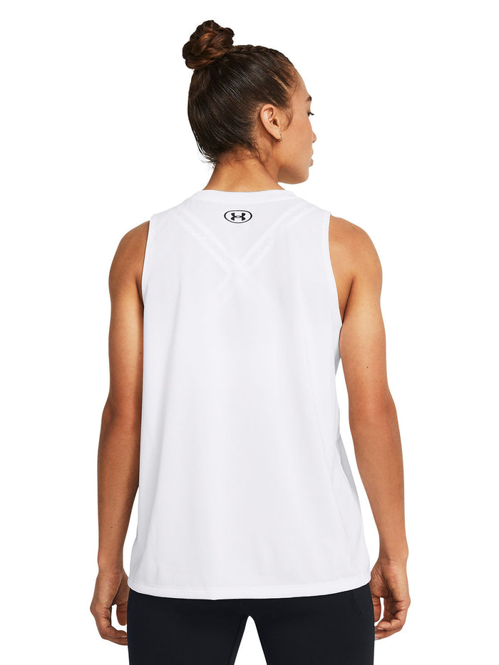 Polera sin mangas UA Tech¿ para mujer