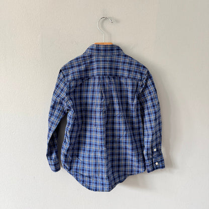 Polo Ralph Lauren / Blue checked shirt / 4Y