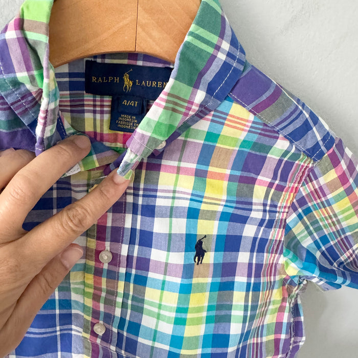 Polo Ralph Lauren / Checked shirt / 4T
