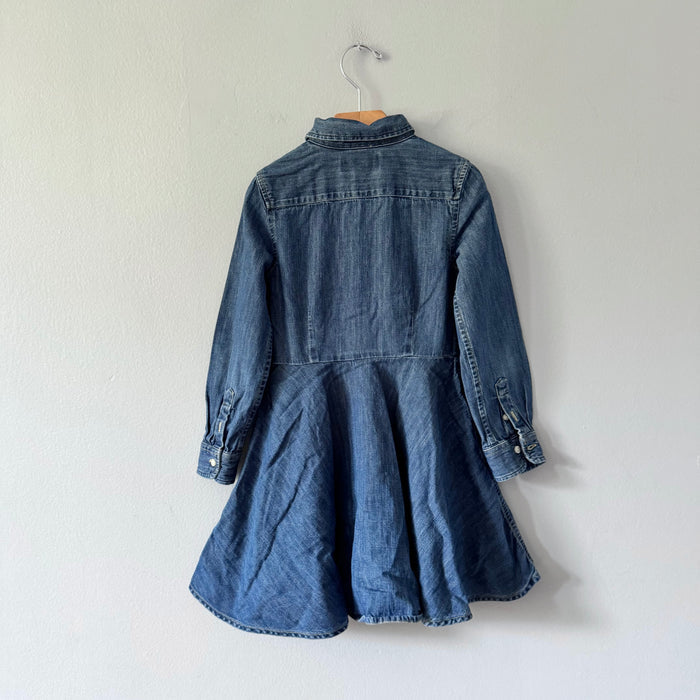 Polo Ralph Lauren / Denim shirt dress / 5Y