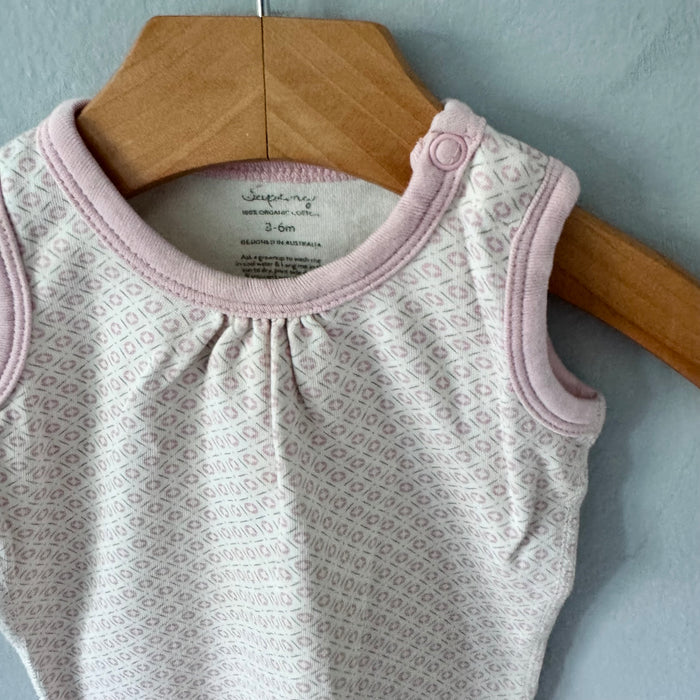 Sapling / Pink tank top / 3-6M